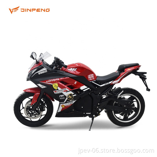 Jinpeng XRZ ad alta potenza Cool Color Colore personalizzato adulto Off Road Street Electric Motorcycles in vendita Batteria al litio 72V2000W